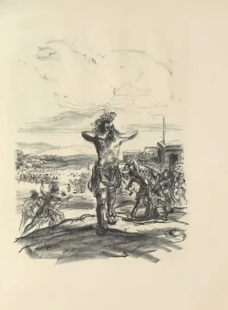 Lederstumpf-Erzählungen Pl.17 — Max Slevogt