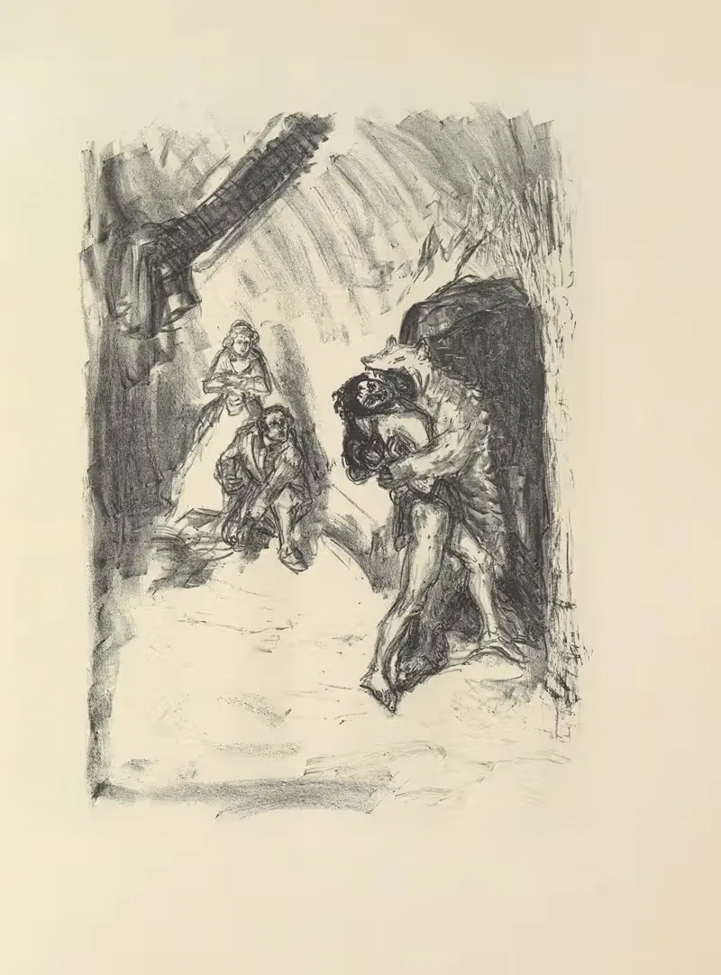 Lederstumpf-Erzählungen Pl.19 — Max Slevogt