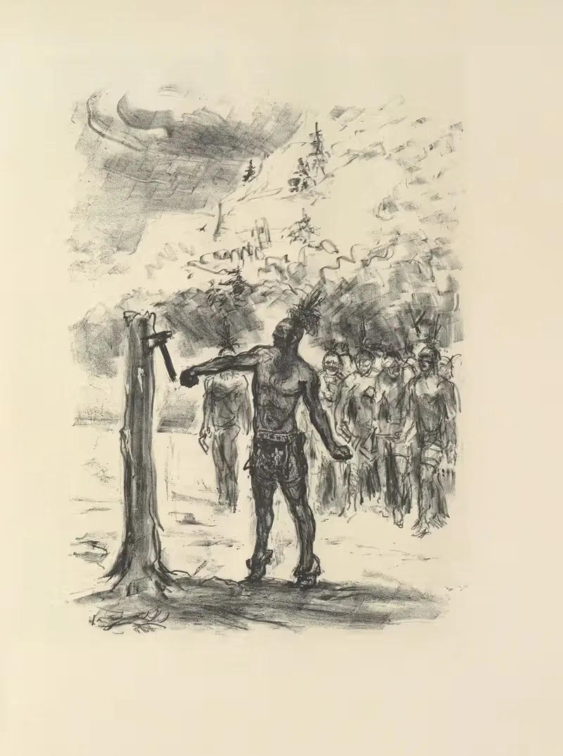 Lederstumpf-Erzählungen Pl.20 — Max Slevogt