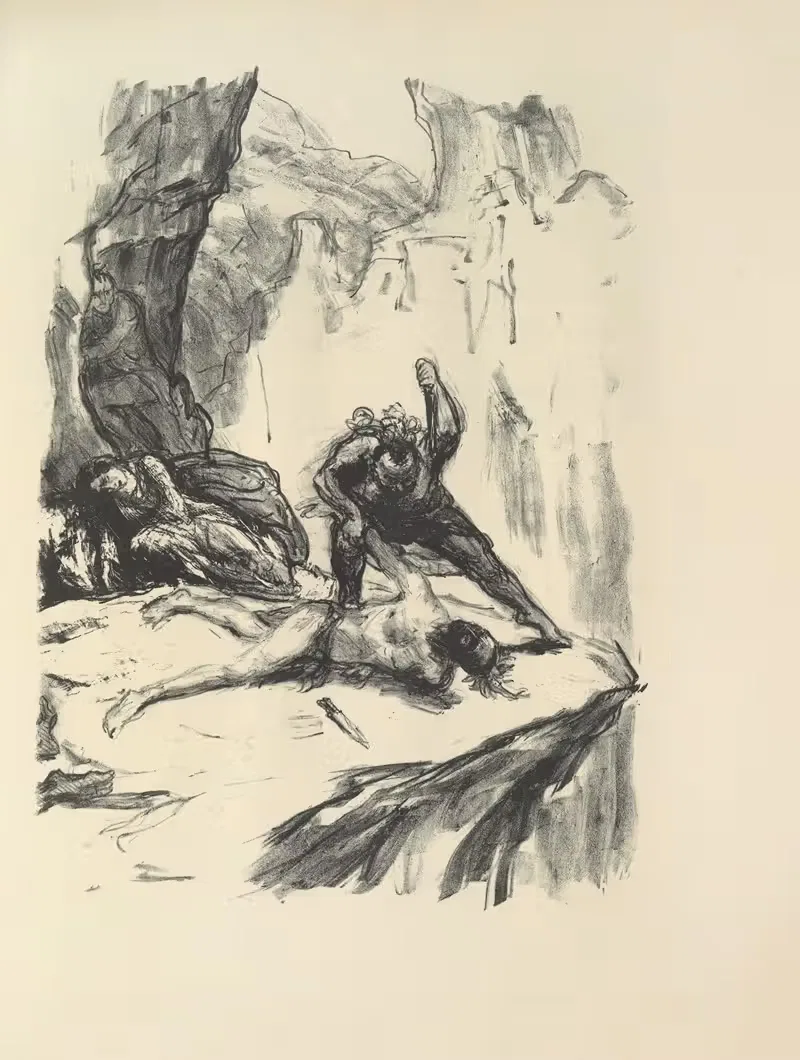 Lederstumpf-Erzählungen Pl.23 — Max Slevogt