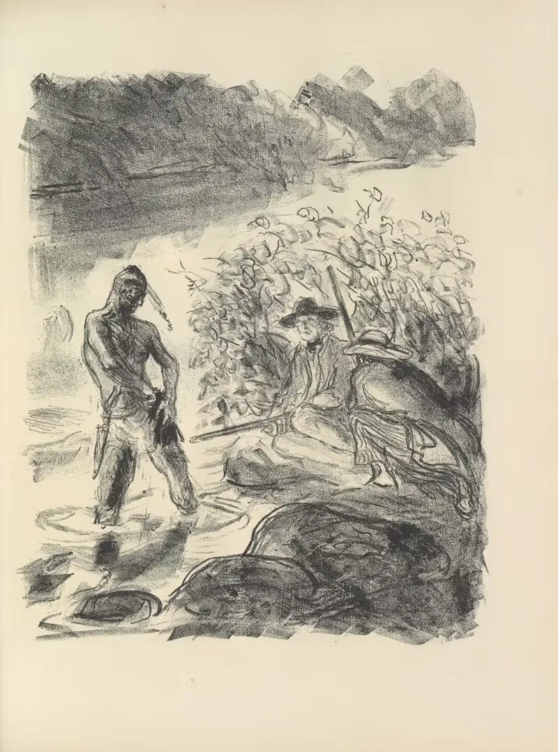 Lederstumpf-Erzählungen Pl.26 — Max Slevogt