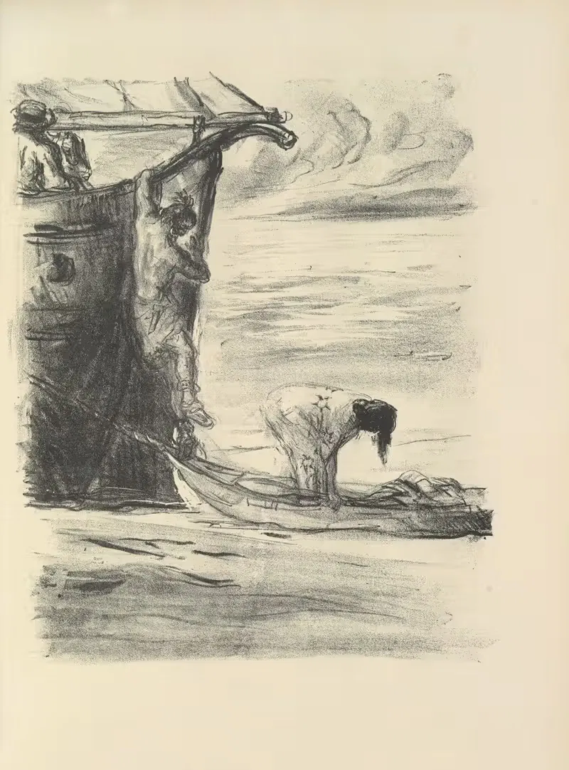 Lederstumpf-Erzählungen Pl.28 — Max Slevogt