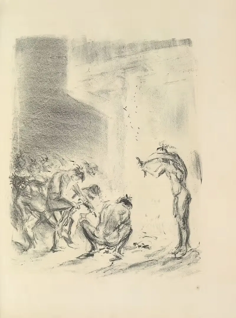 Lederstumpf-Erzählungen Pl.29 — Max Slevogt