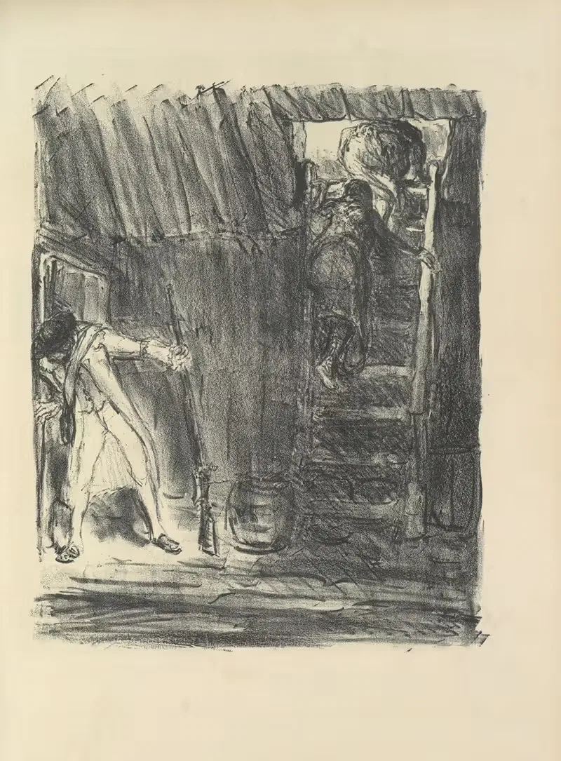 Lederstumpf-Erzählungen Pl.31 — Max Slevogt