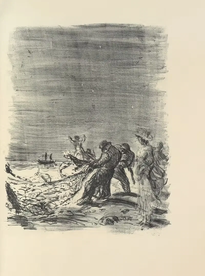 Lederstumpf-Erzählungen Pl.36 — Max Slevogt
