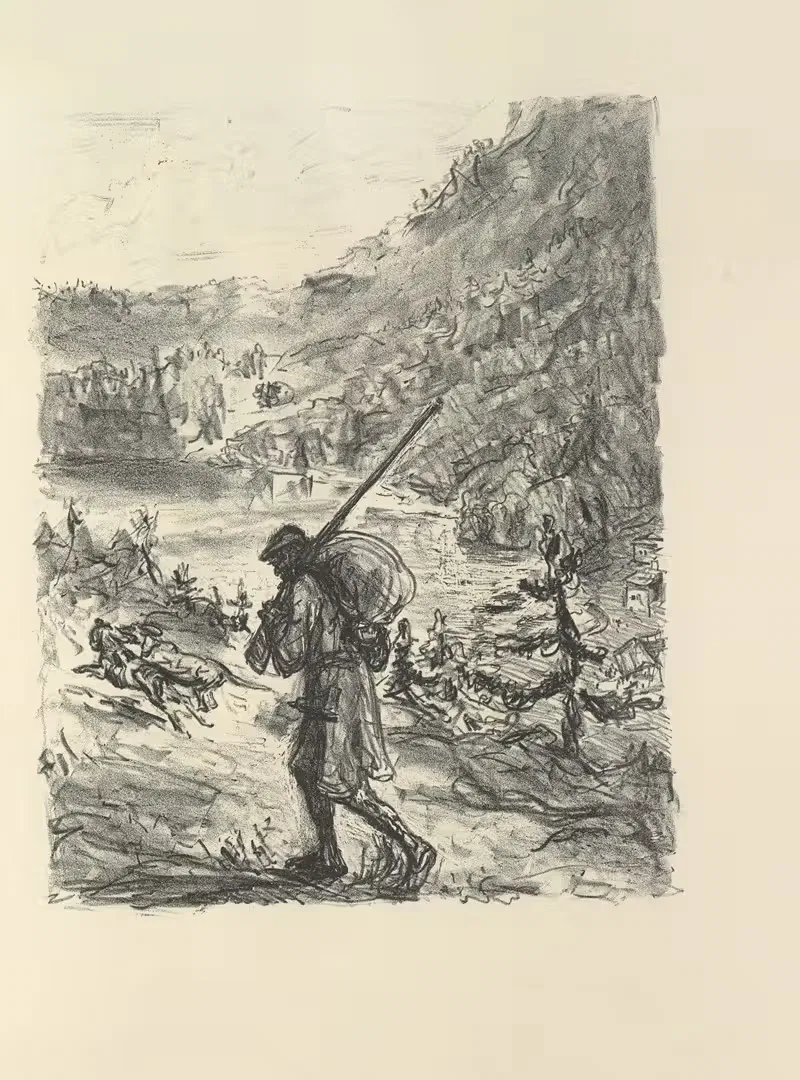 Lederstumpf-Erzählungen Pl.43 — Max Slevogt