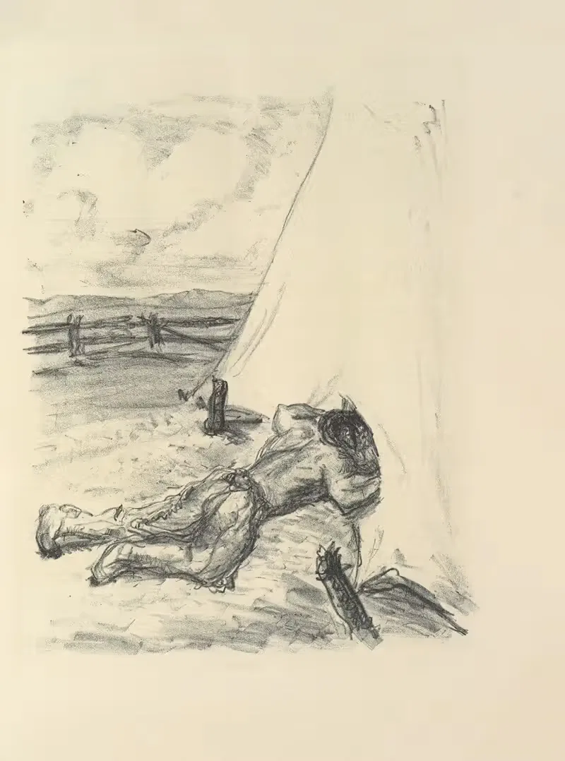 Lederstumpf-Erzählungen Pl.44 — Max Slevogt