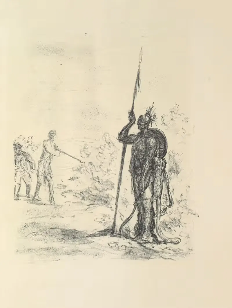 Lederstumpf-Erzählungen Pl.46 — Max Slevogt