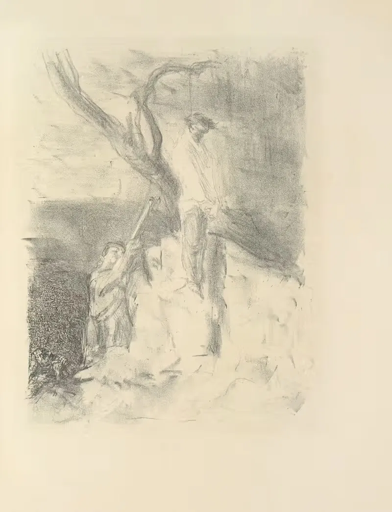 Lederstumpf-Erzählungen Pl.51 — Max Slevogt