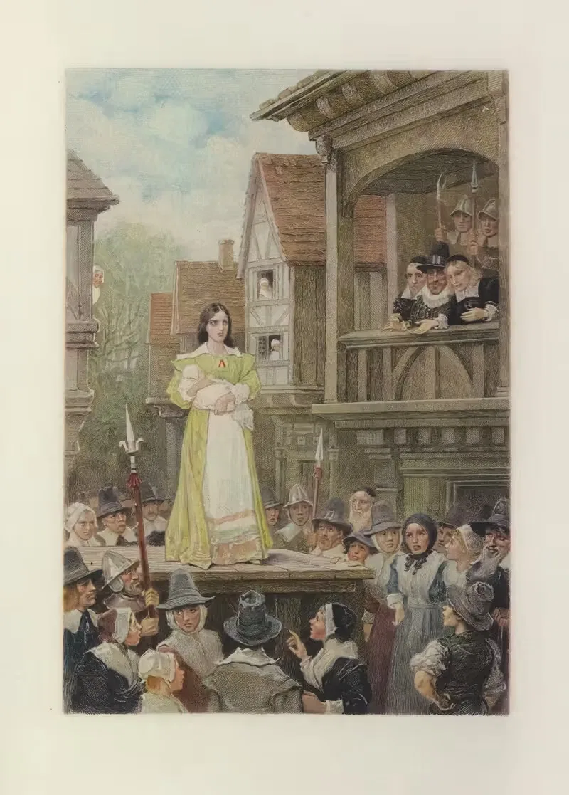 Диммесдейл и Хестер by Джордж Генри Ботон, 1908 — digital art print download