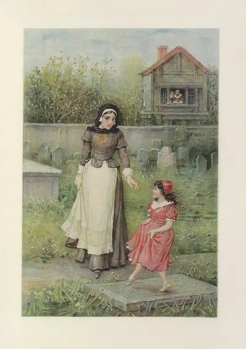 Жемчужина, танцующая на надгробии by Джордж Генри Ботон, 1908 — digital art print download