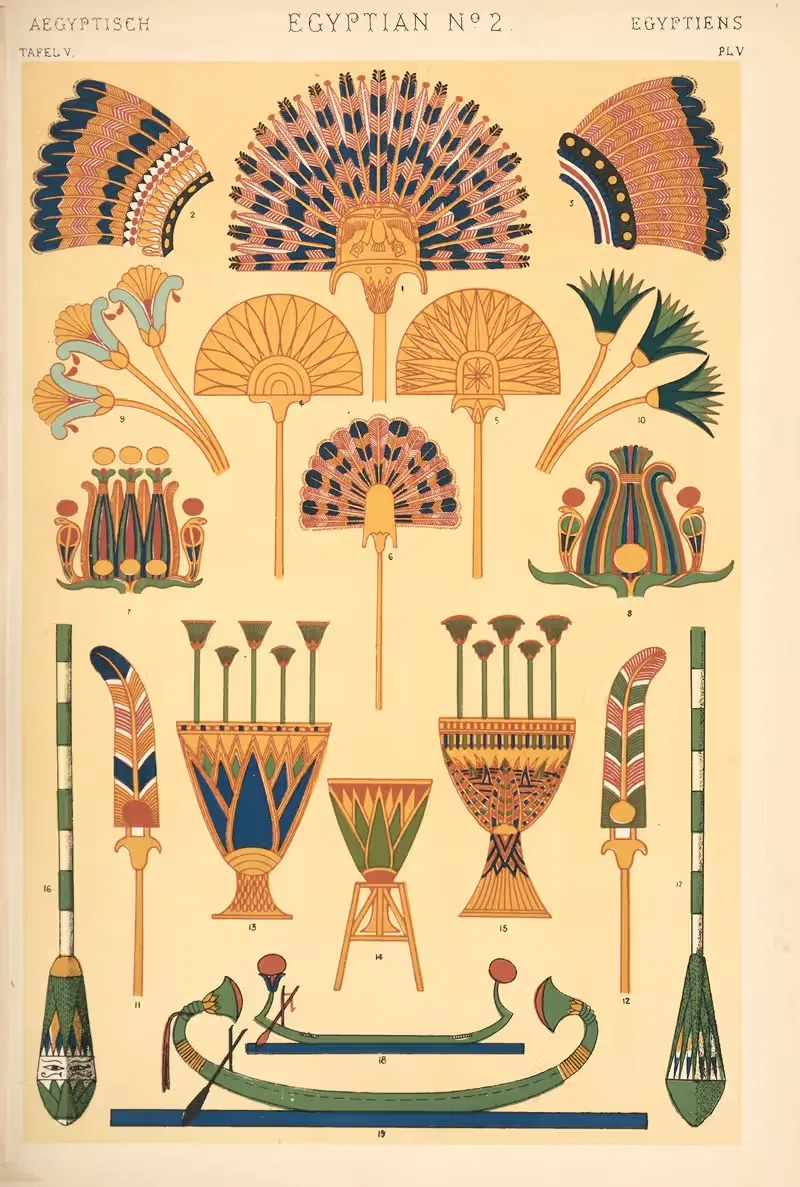 Египетский № 2 by Оуэн Джонс, 1910 — digital art print download