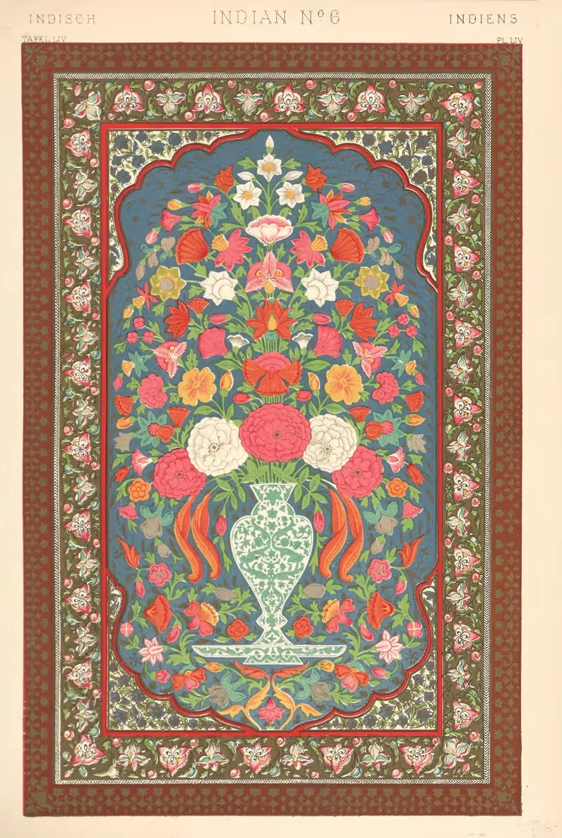 Indian No. 6 by Owen Jones, 1910 — digital art print download