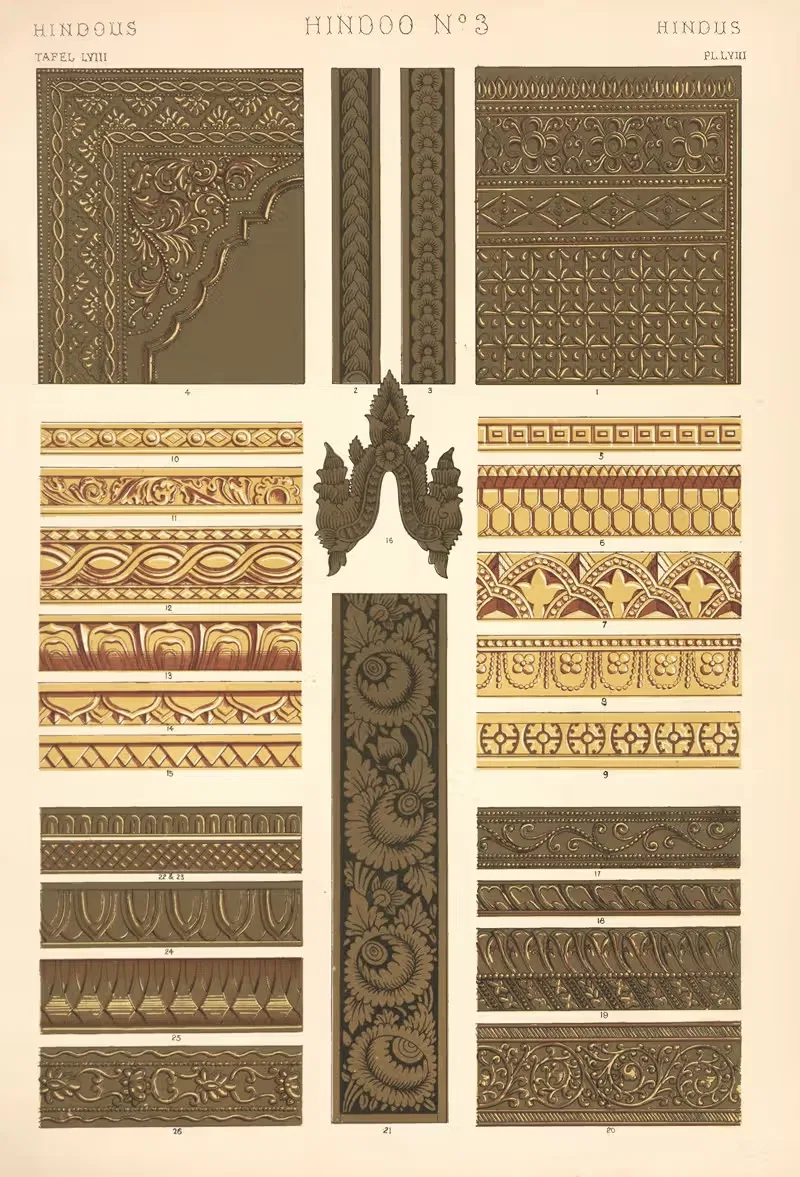 Индус № 3 by Оуэн Джонс, 1910 — digital art print download