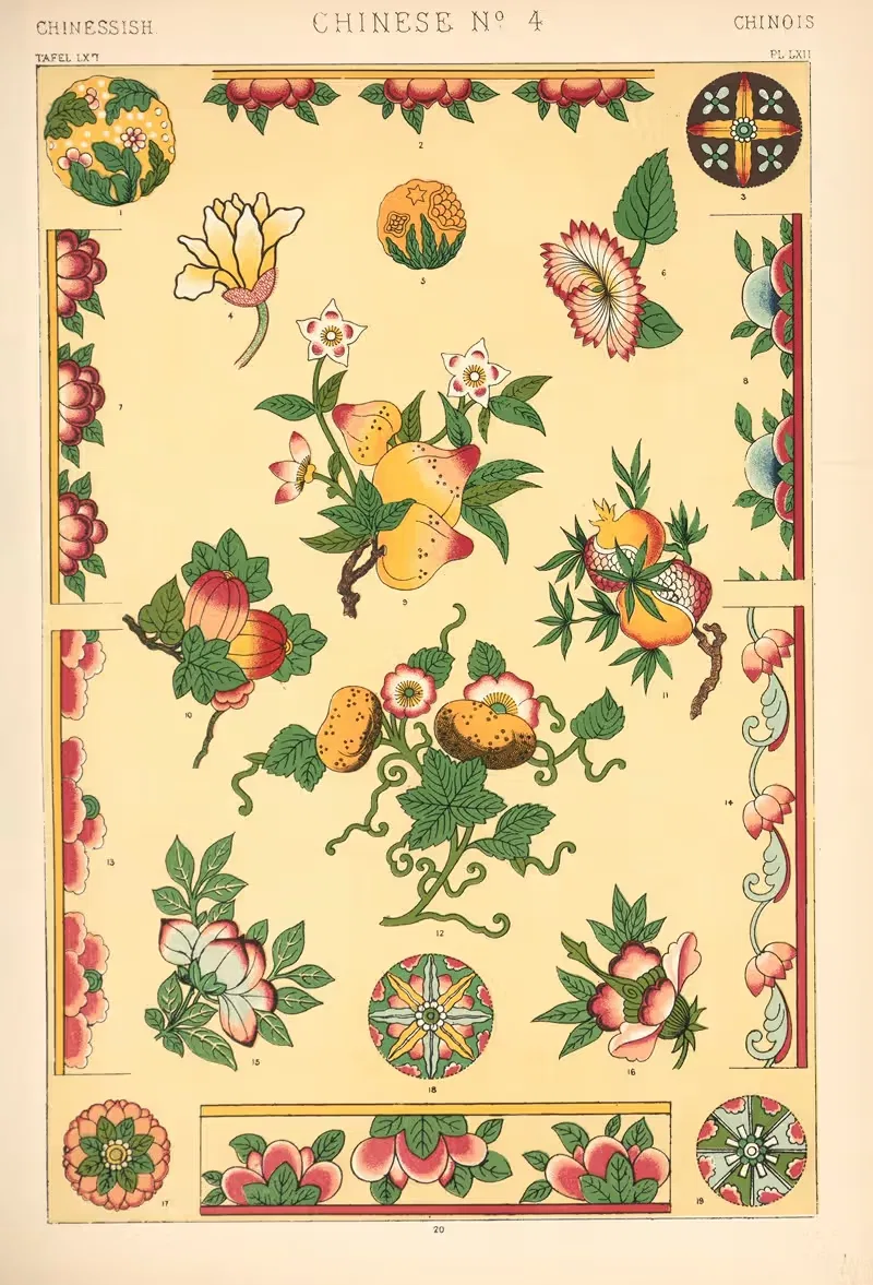 Китайский № 4 by Оуэн Джонс, 1910 — digital art print download
