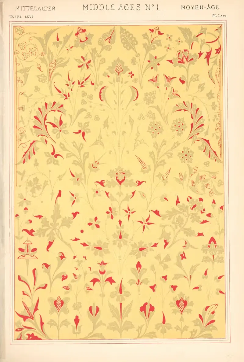Средние века № 1 by Оуэн Джонс, 1910 — digital art print download