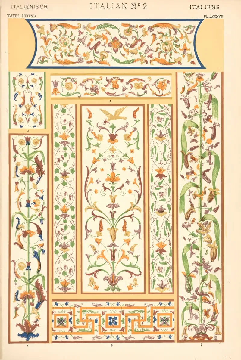 Итальянский № 2 by Оуэн Джонс, 1910 — digital art print download
