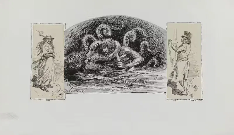 Работники моря by Поль-Адольф Кауфман, 1882-1883 — digital art print download