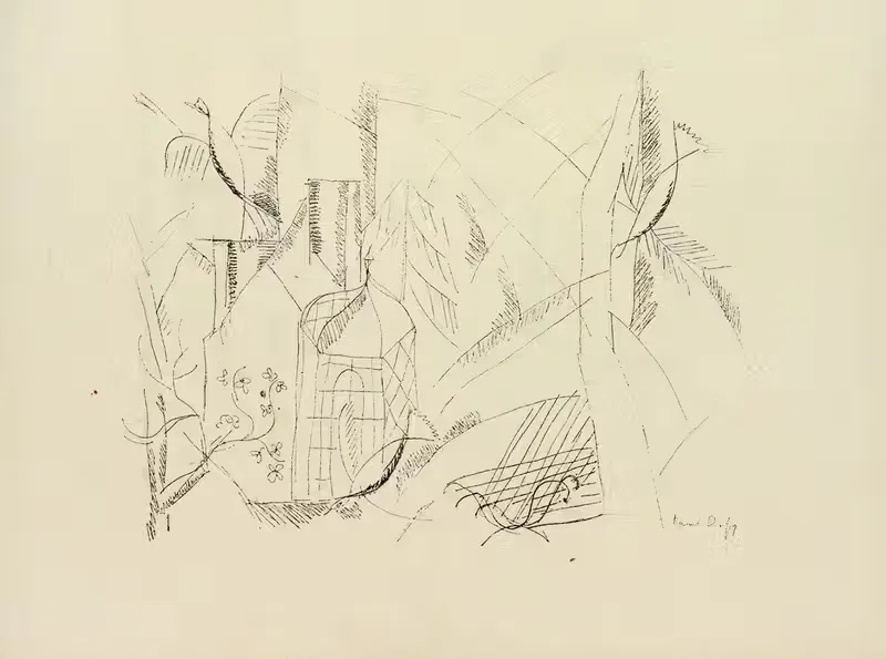 Обзор Пл.1 by Рауль Дюфи, 1920 — digital art print download