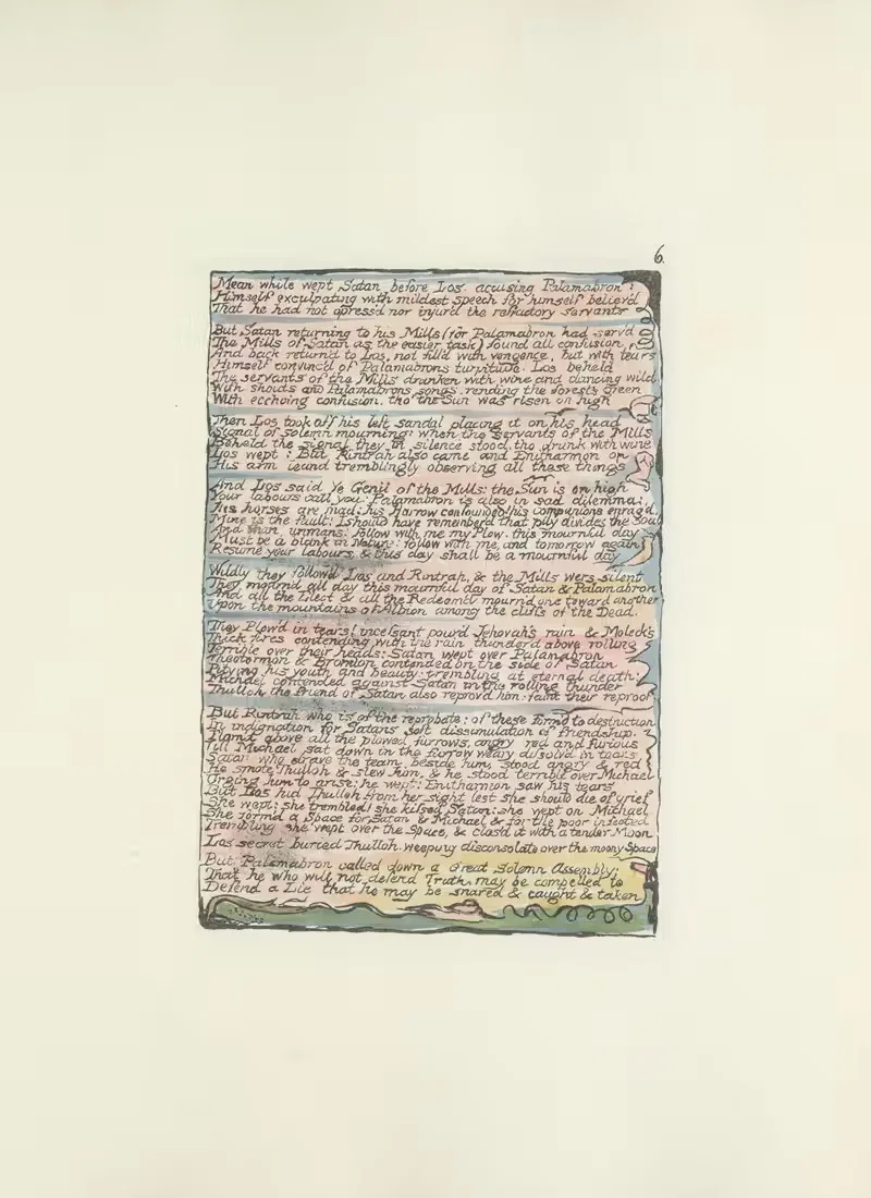 Milton, a poem in 2 books Pl.06 — William Blake