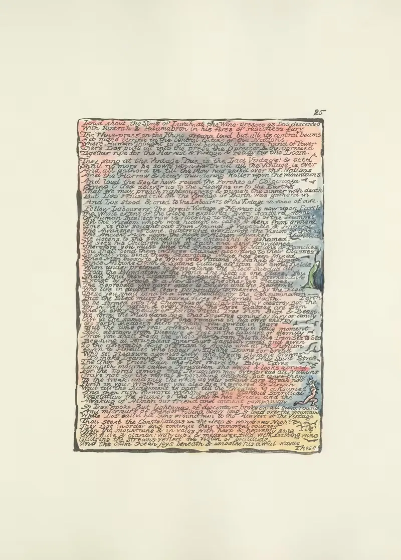 Milton, a poem in 2 books Pl.25 — William Blake