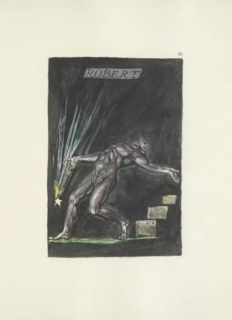 Milton, a poem in 2 books Pl.33 — William Blake