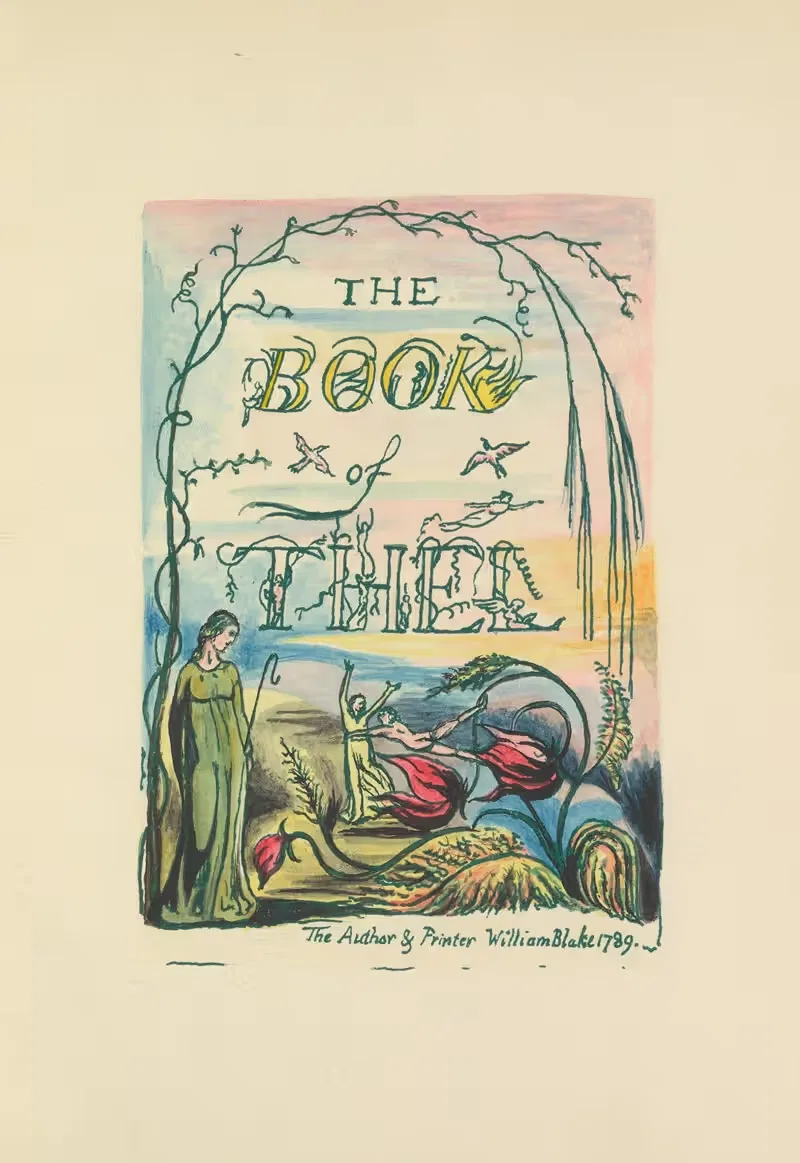 The Book of Thel Pl.1 — William Blake