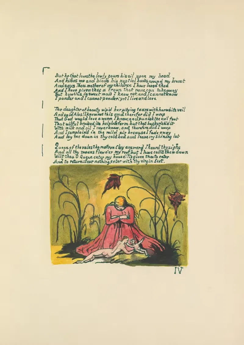 The Book of Thel Pl.6 — William Blake