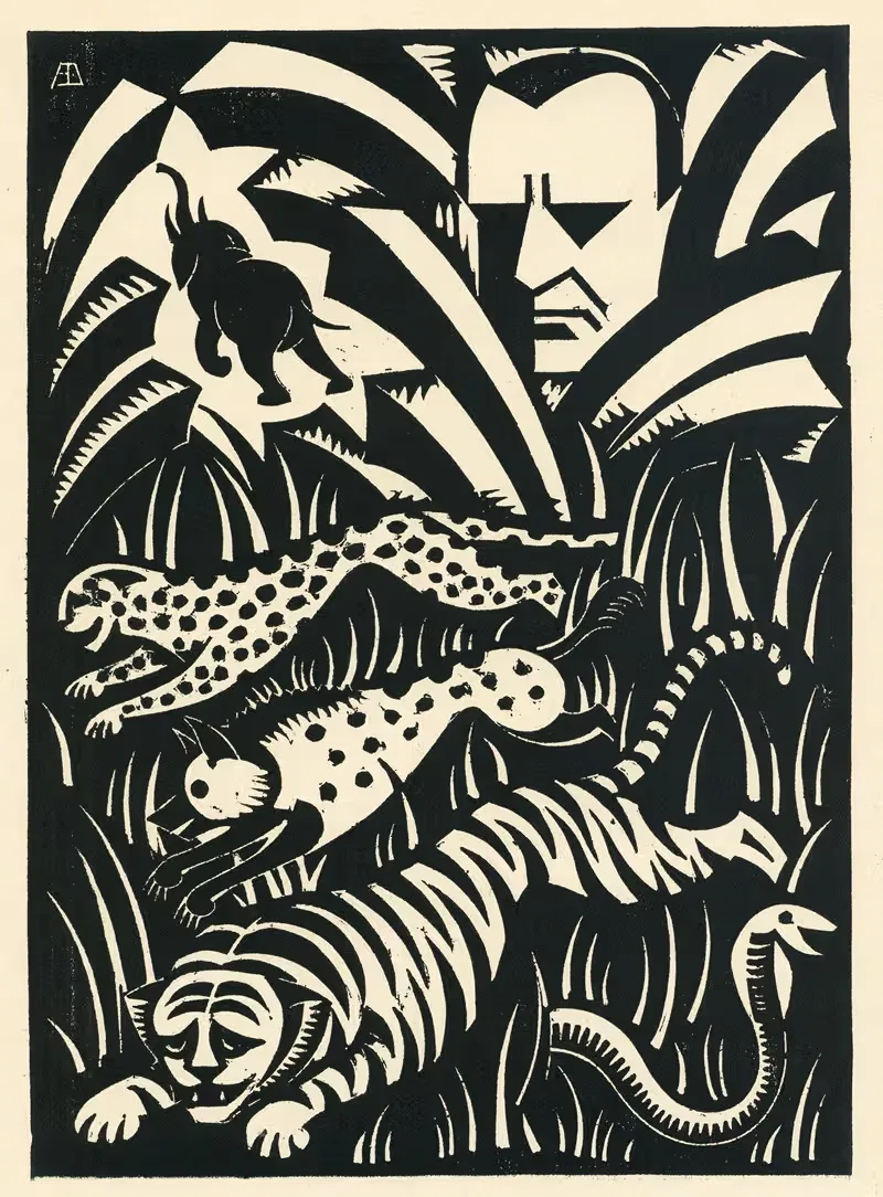 Диктатор by Альберт Дэененс, 1926 — digital art print download