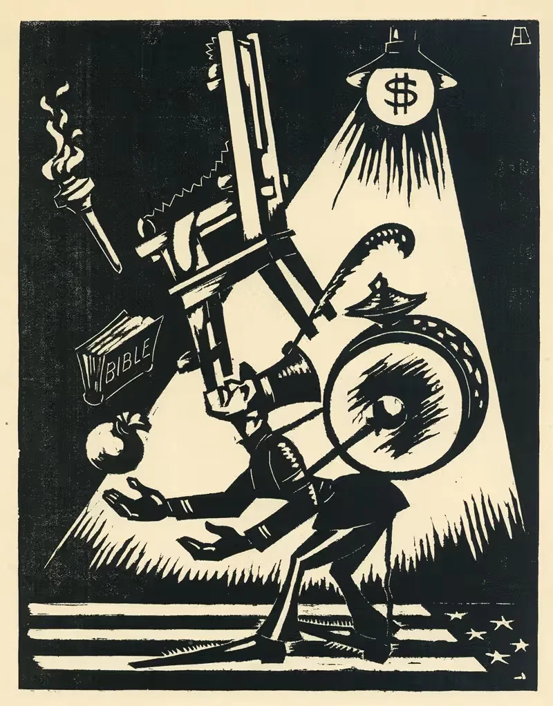 Великая американская выставка by Альберт Дэененс, 1927 — digital art print download