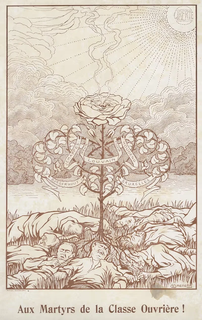 Aux martyrs de la classe ouvrière — Albert Daenens