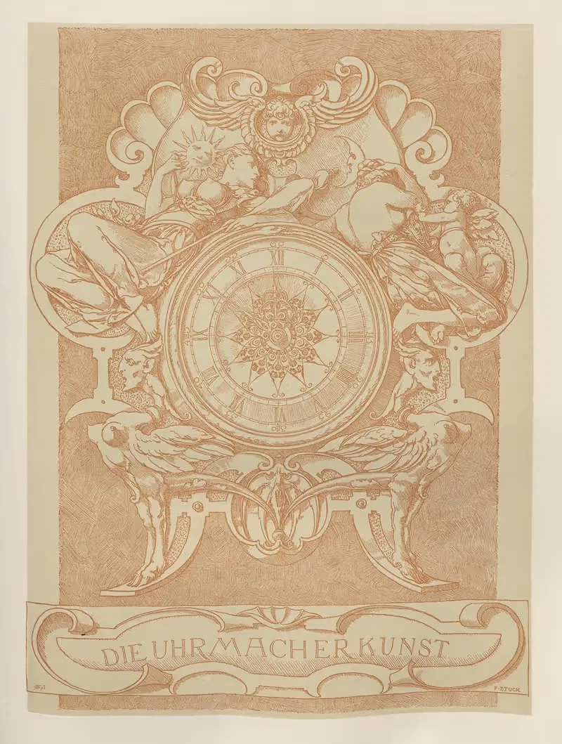 Аллегории и эмблемы, пл. 033 by Альберт Ильг, 1882 — digital art print download