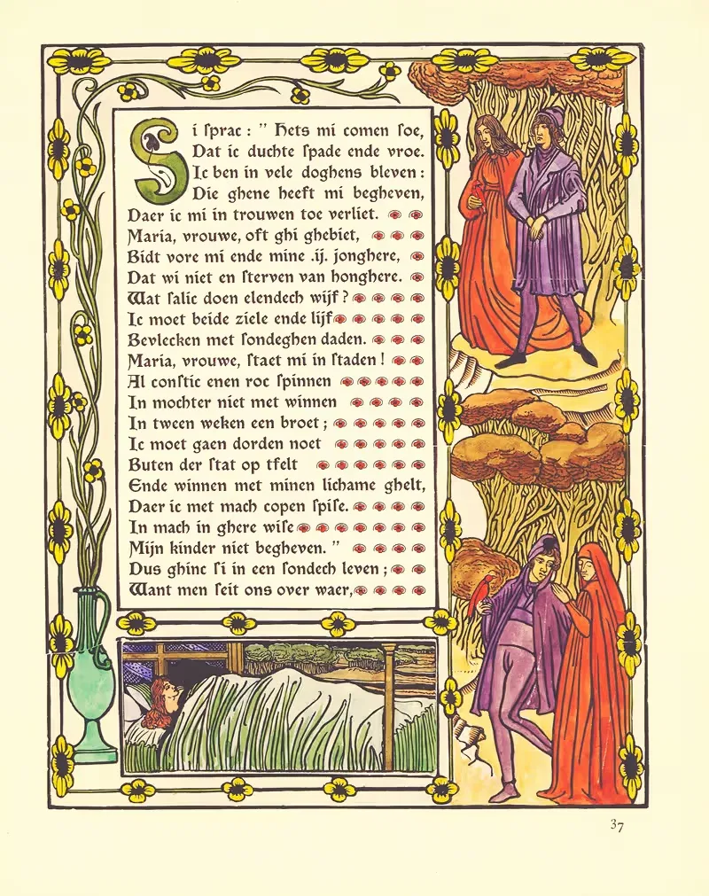 Beatrys Pl.39 by Edward Pellens, 1901 — digital art print download