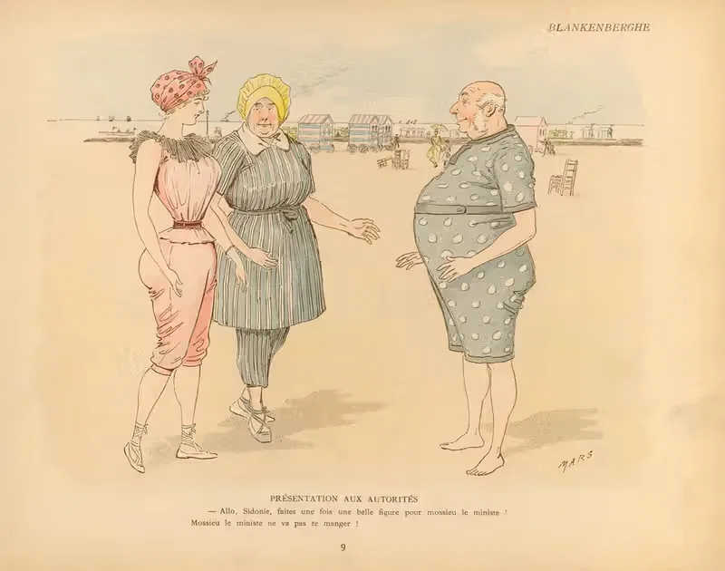 Croquis de plage Pl.09 — Mars (Maurice Bonvoisin)