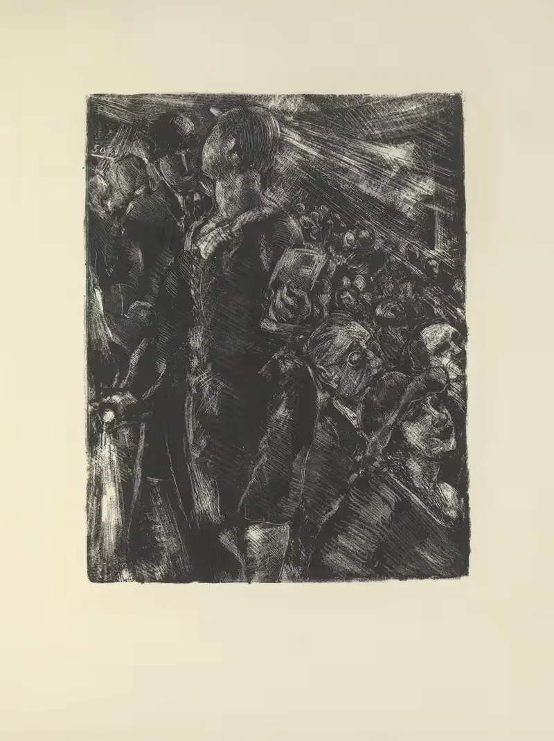 Л.-А. Моро – В кино by Поль Валери, 1927 — digital art print download