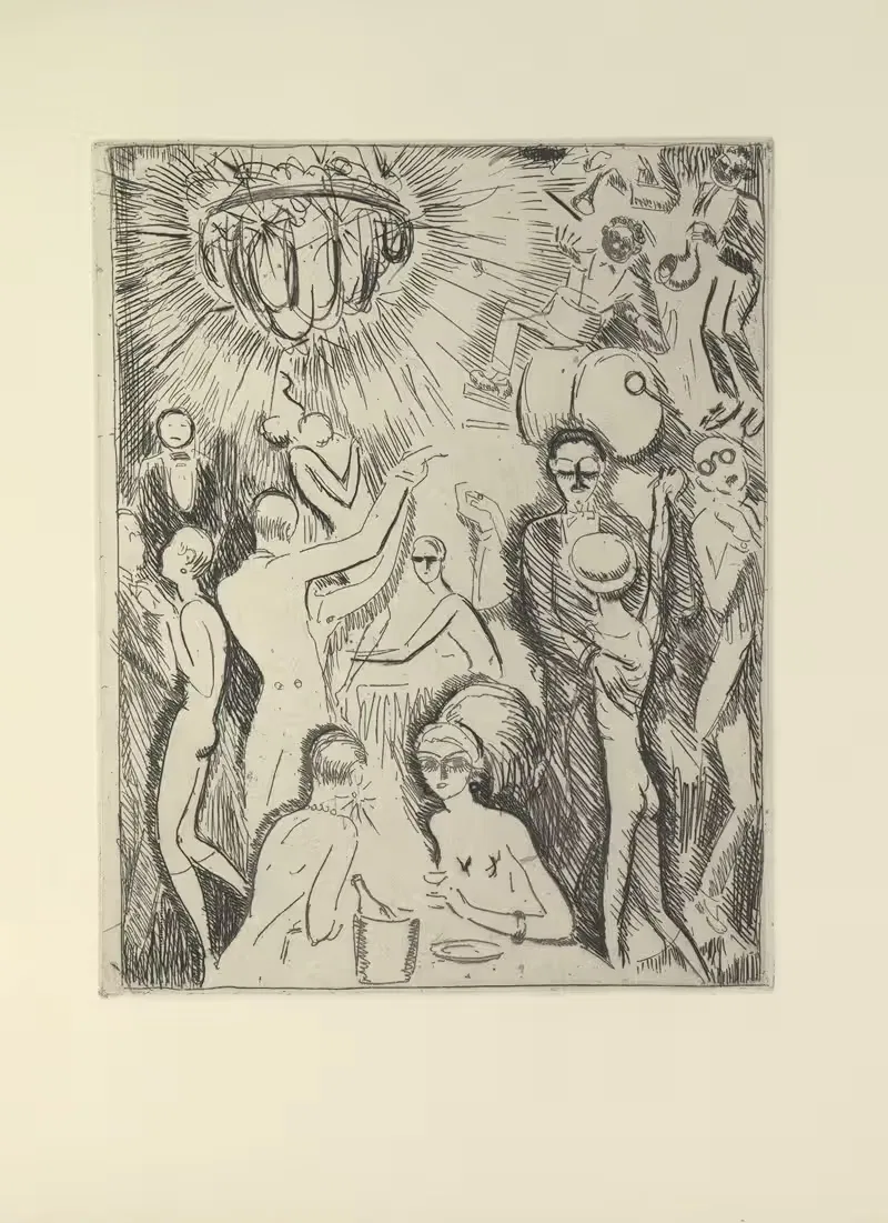Ван Доген – Ночная коробка by Поль Валери, 1927 — digital art print download