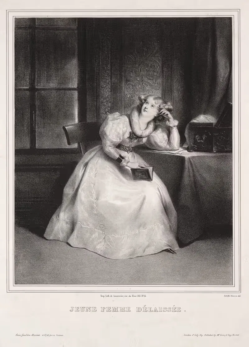 Reverie — Achille Devéria
