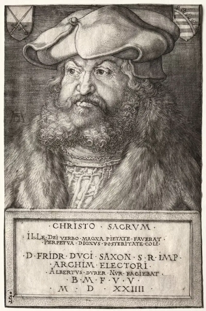 Frederick the Wise, Elector of Saxony — Albrecht Dürer