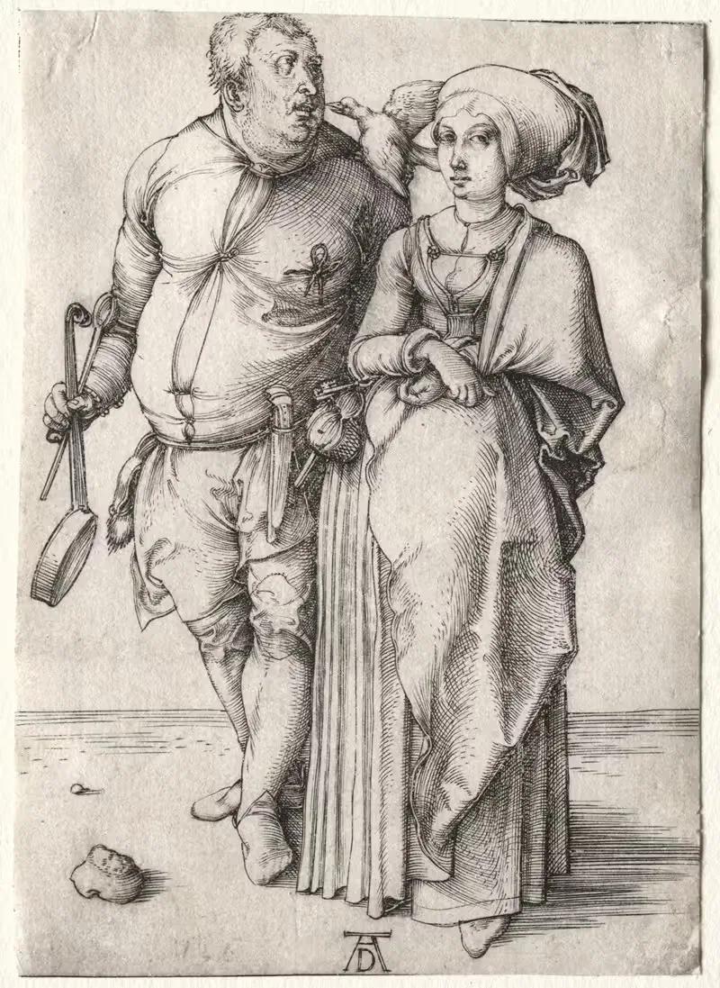 The Cook and His Wife — Albrecht Dürer