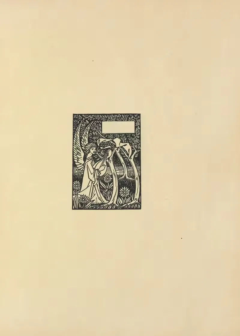 Виньетка из 'Смерти Артура' by Обри Винсент Бирдсли, 1897 — digital art print download