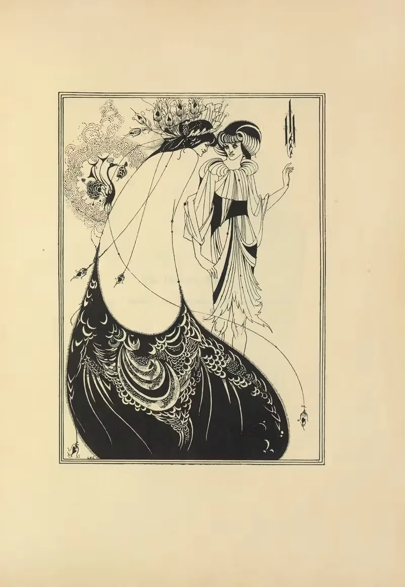 The Peacock Skirt From 'Salome' — Aubrey Vincent Beardsley