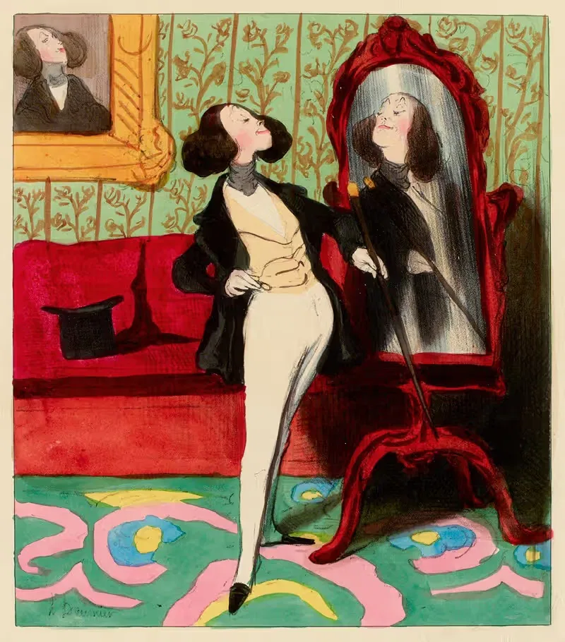 Нарцисс by Оноре Дома, 1837-1838 — digital art print download