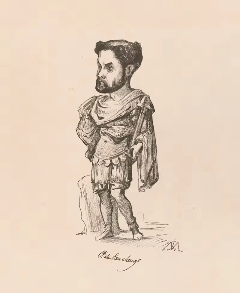 Жюль-Поль де Канкло by Жозеф Моллар, 1869 — digital art print download