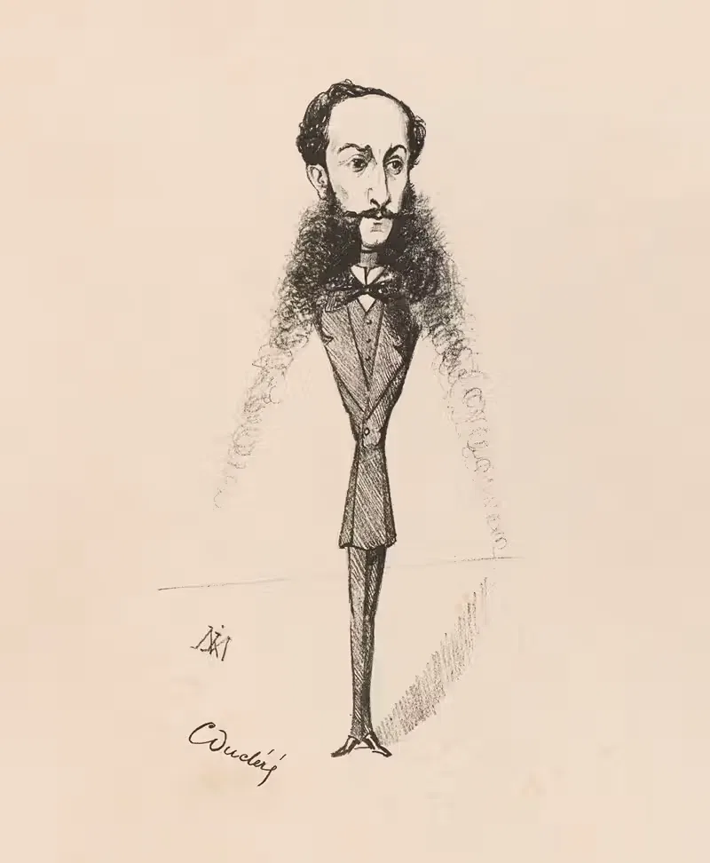 Констант Пайяр-Дюклер by Жозеф Моллар, 1869 — digital art print download