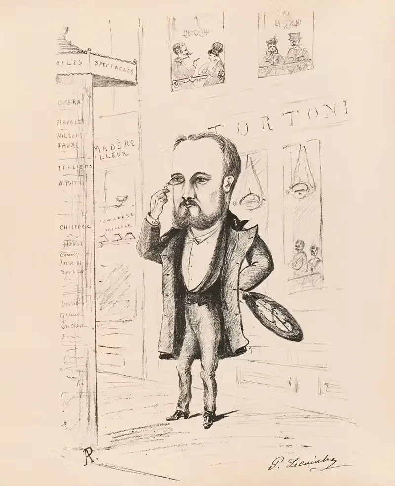 Pierre Lecointre by Joseph Mollard, 1869 — digital art print download