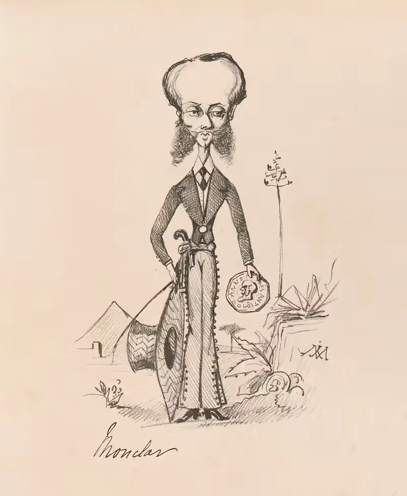 Маркиз де Рипер Монклар by Жозеф Моллар, 1869 — digital art print download
