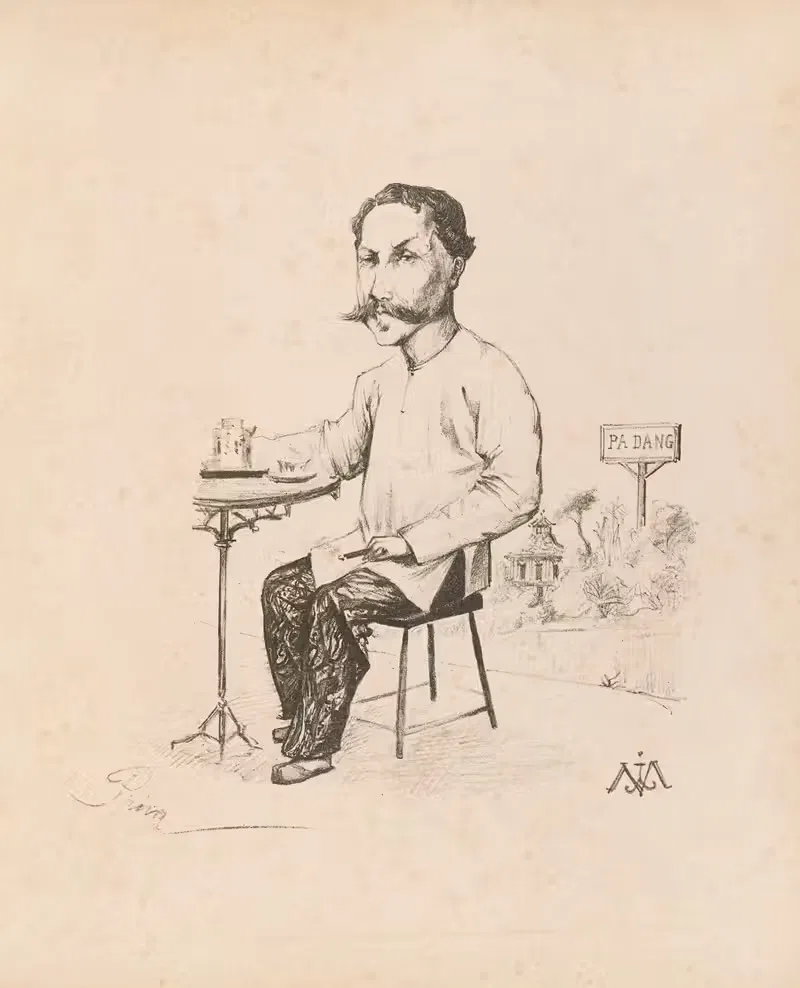 Артюс Пина де Сент-Дидье by Жозеф Моллар, 1869 — digital art print download