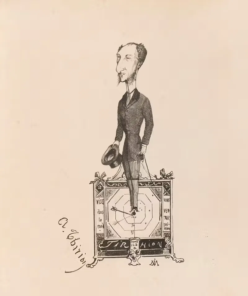 Альбер Тирион-Монтабан by Жозеф Моллар, 1869 — digital art print download