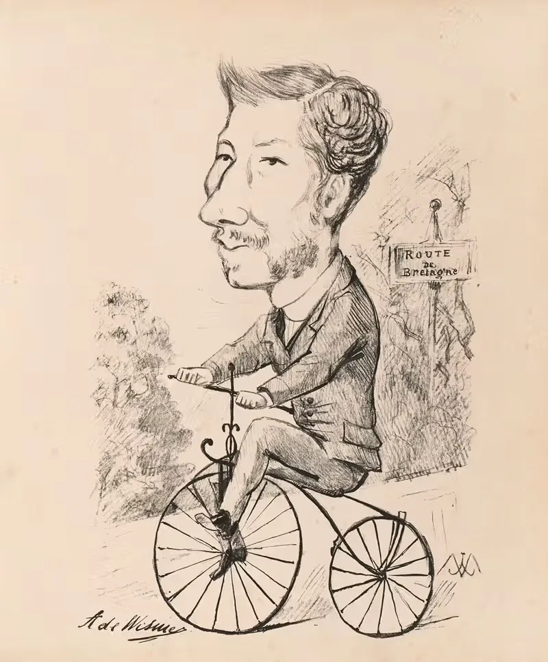 Armel de Wismes by Joseph Mollard, 1869 — digital art print download