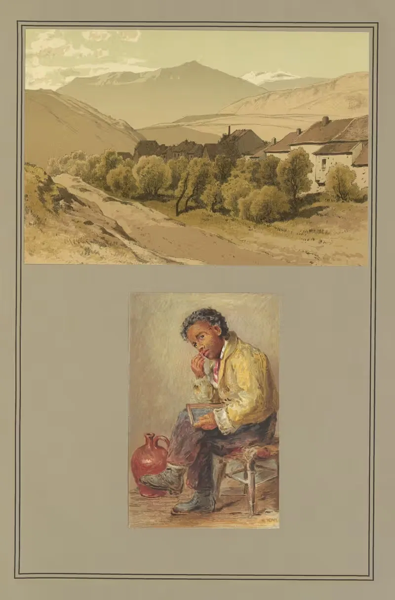 Литография (Цвет) by Луис Артур Холман, 1926 — digital art print download